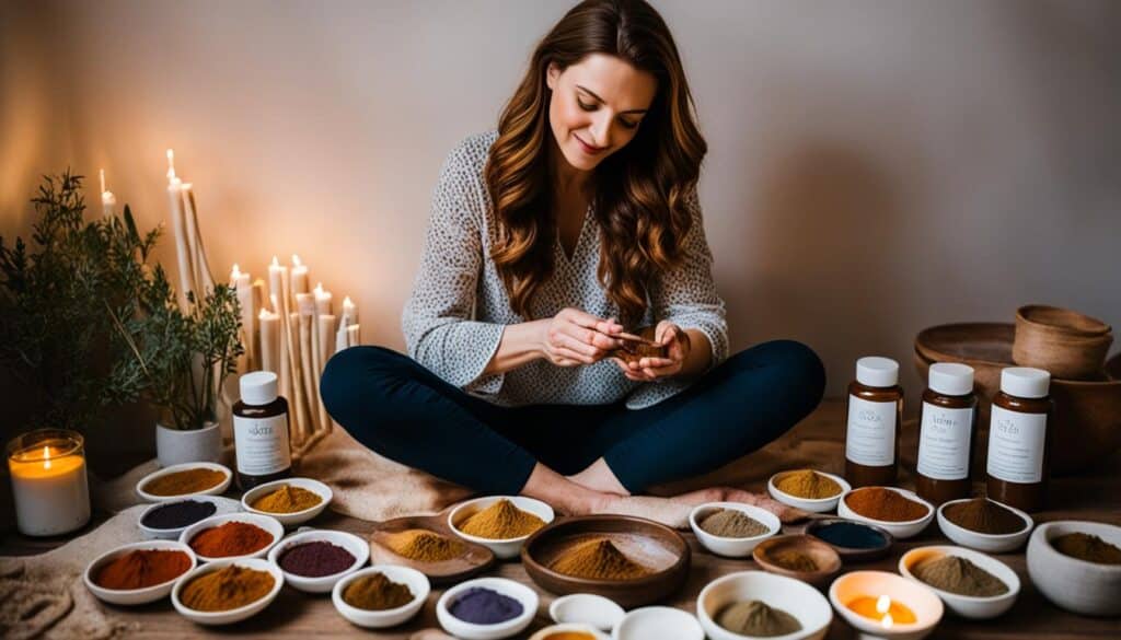 Henna und natürliche Haarfärbung