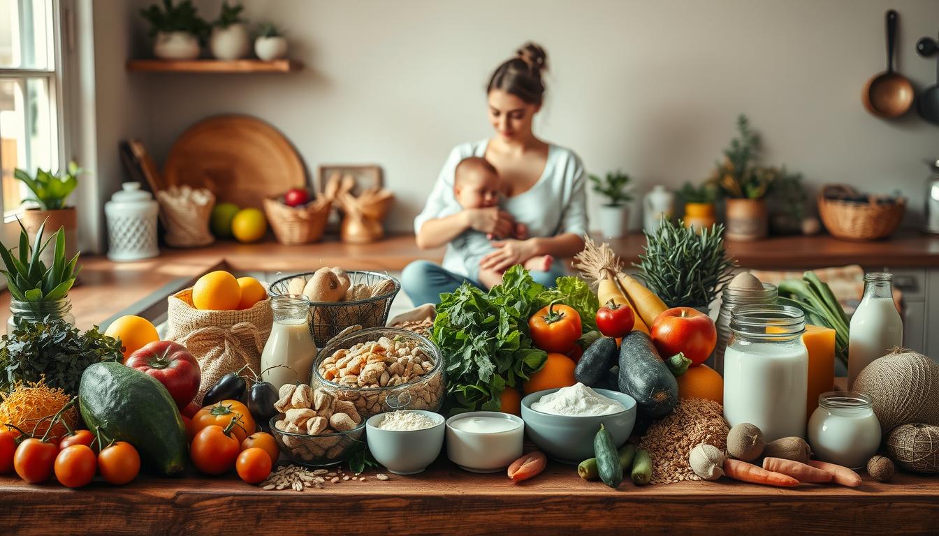 Ernährung in der Stillzeit: Richtige Lebensmittel