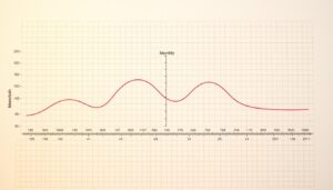 Normale Temperaturkurve Zykluskurve