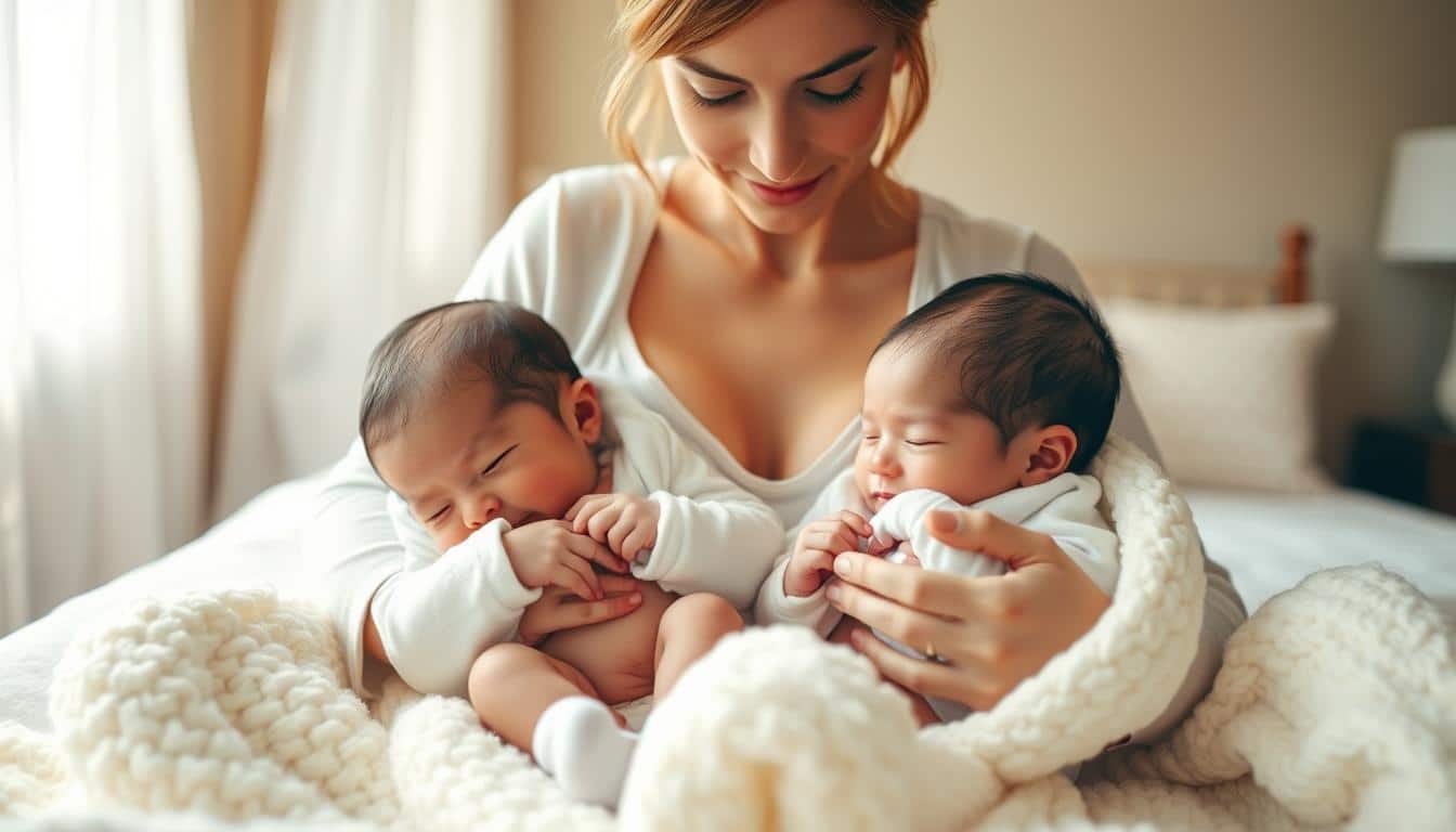Zwillinge Stillen - Tipps für die Doppelernährung