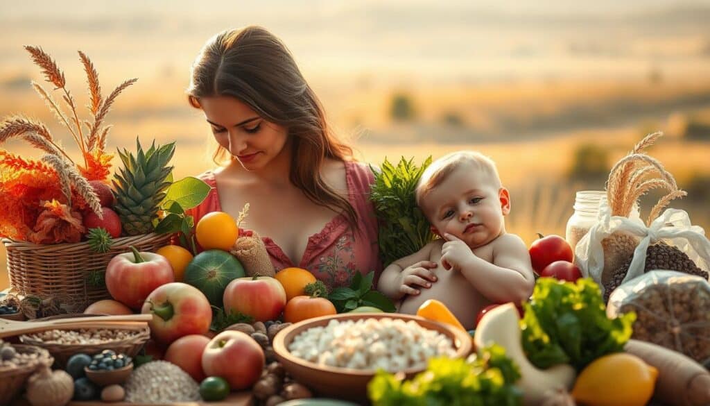 ausgewogene Ernährung Stillen